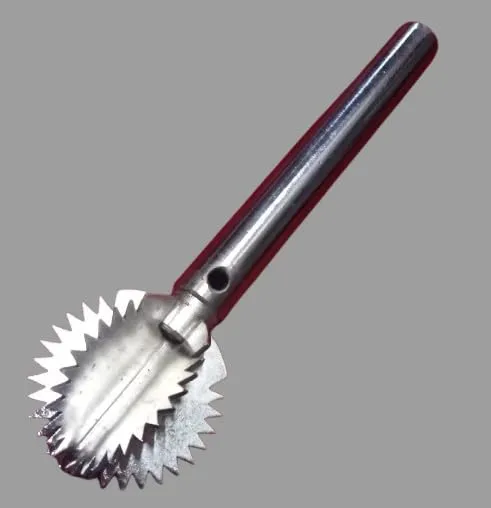 Nechu Kitchen Coconut Scraper Silver 2cm